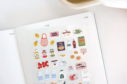Suatelier Design Stickers - Market Stickers Flywheel Stationery Tasmania