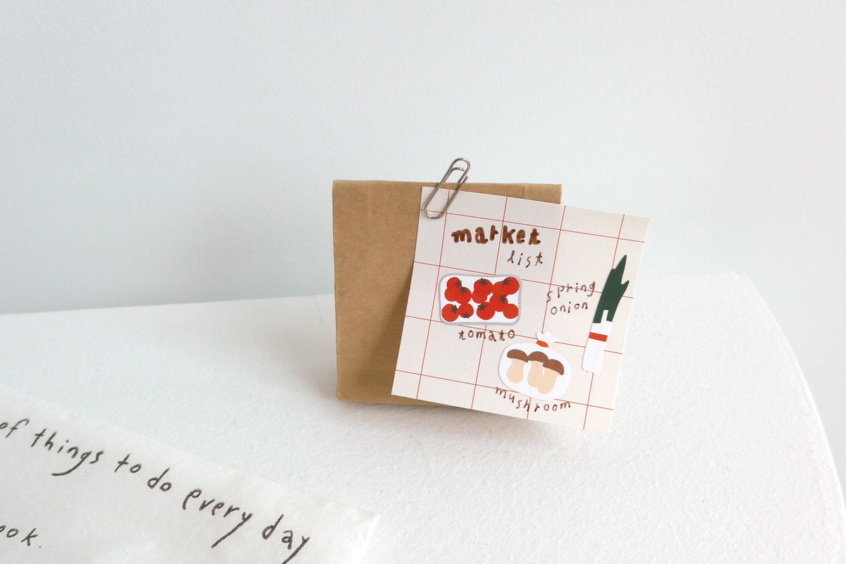 Suatelier Design Stickers - Market Stickers Flywheel Stationery Tasmania