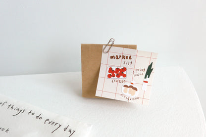 Suatelier Design Stickers - Market Stickers Flywheel Stationery Tasmania