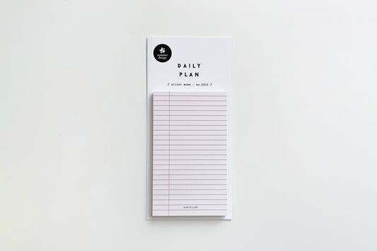 Suatelier Design Sticky Memo - Daily Plan 1912 Flywheel Stationery Tasmania