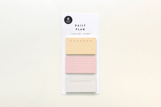 Suatelier Design Sticky Memo - Daily Plan 1978 Flywheel Stationery Tasmania