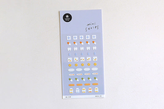 Suatelier Design Stickers - Mini Series Deco 11 Stickers Flywheel Stationery Tasmania