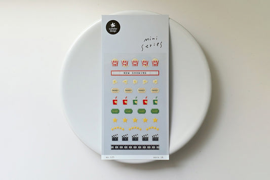 Suatelier Design Stickers - Mini Series Deco 16 Stickers Flywheel Stationery Tasmania