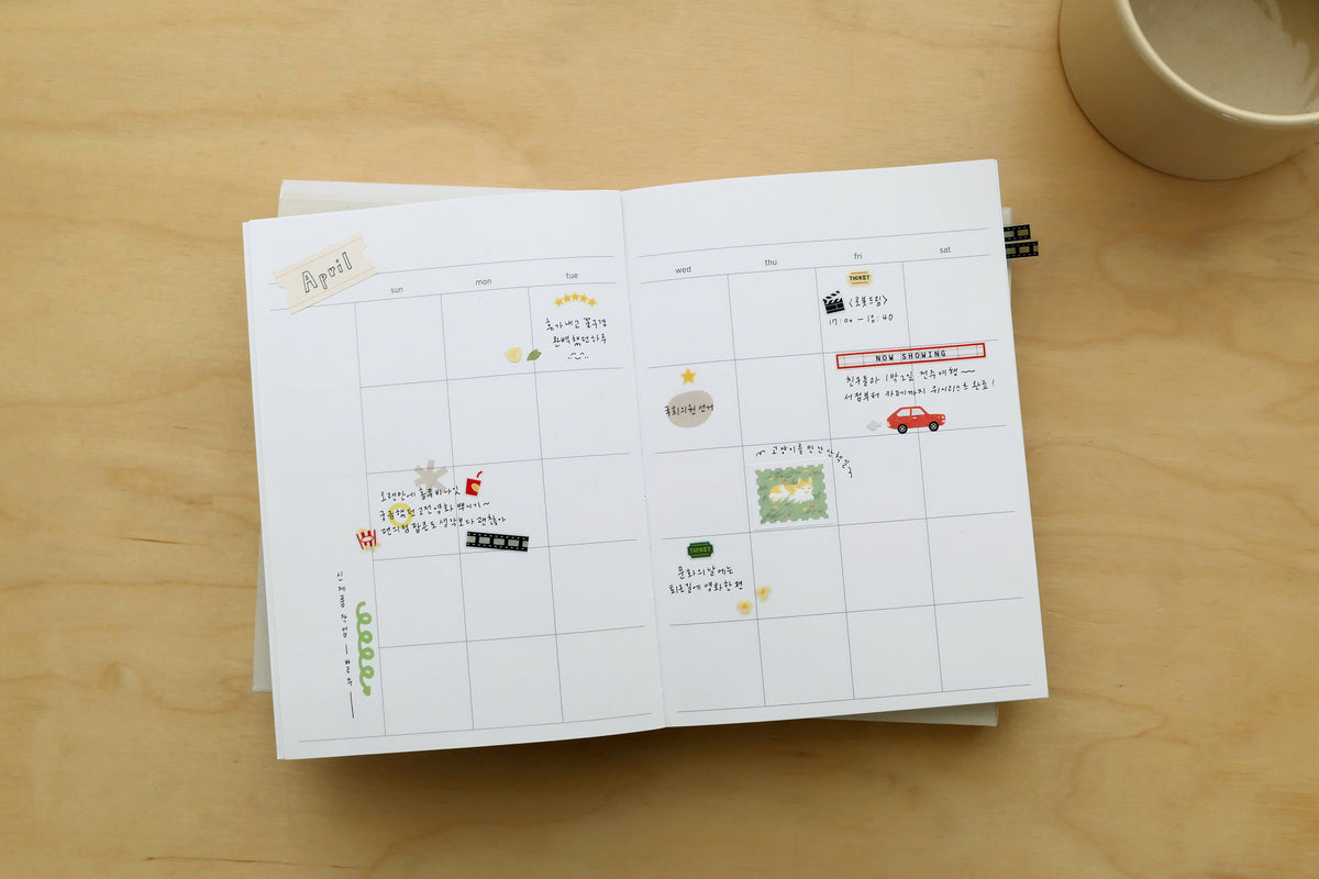Suatelier Design Stickers - Mini Series Deco 16 Stickers Flywheel Stationery Tasmania