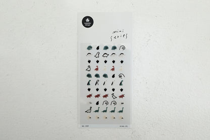 Suatelier Design Stickers - Mini Series Dino 01 Stickers Flywheel Stationery Tasmania
