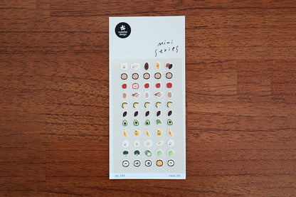 Suatelier Design Stickers - Mini Series Food 03 Stickers Flywheel Stationery Tasmania