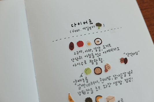 Suatelier Design Stickers - Mini Series Food 03 Stickers Flywheel Stationery Tasmania