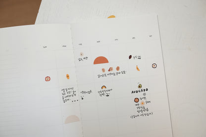 Suatelier Design Stickers - Mini Series Food 03 Stickers Flywheel Stationery Tasmania