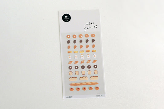 Suatelier Design Stickers - Mini Series Food 04 Stickers Flywheel Stationery Tasmania