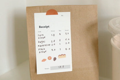 Suatelier Design Stickers - Mini Series Food 04 Stickers Flywheel Stationery Tasmania