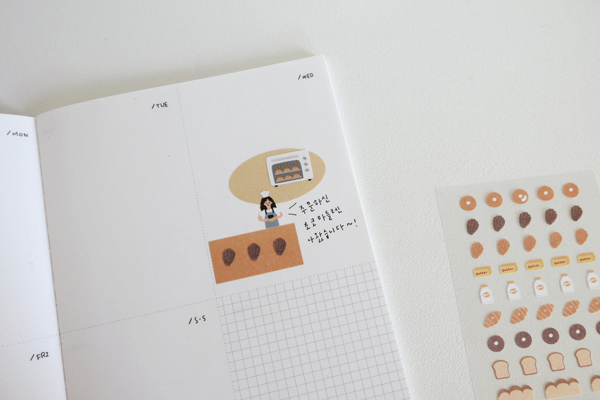 Suatelier Design Stickers - Mini Series Food 04 Stickers Flywheel Stationery Tasmania