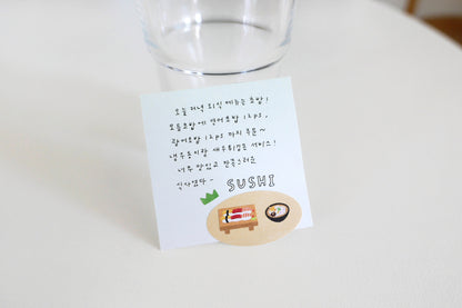 Suatelier Design Stickers - Mini Series Food 06 Stickers Flywheel Stationery Tasmania