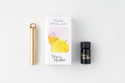 Tom's Studio The Field Mouse - Brass | Flywheel | Stationery | Tasmania