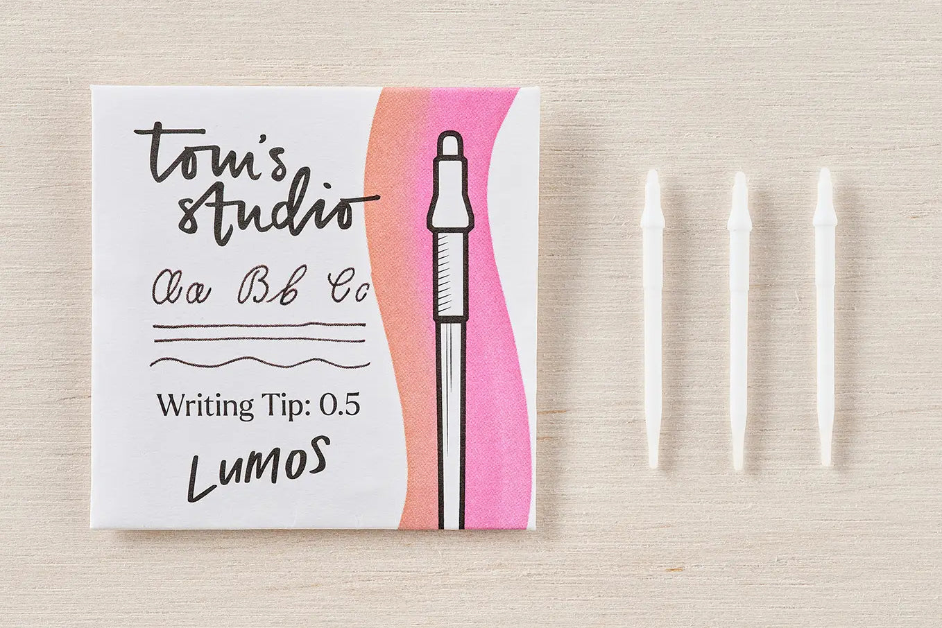 Tom's Studio Lumos Tips - Pack of 3 | Flywheel | Stationery | Tasmania