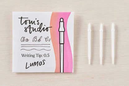 Tom's Studio Lumos Tips - Pack of 3 | Flywheel | Stationery | Tasmania
