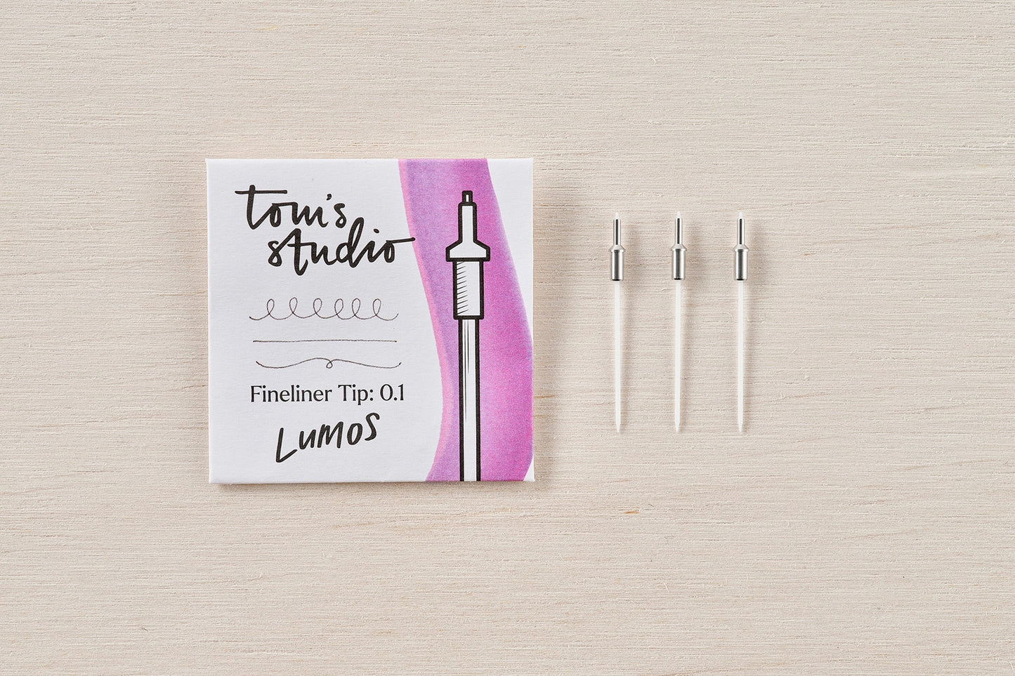 Tom's Studio Lumos Tips - Pack of 3 | Flywheel | Stationery | Tasmania