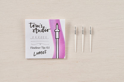 Tom's Studio Lumos Tips - Pack of 3 | Flywheel | Stationery | Tasmania