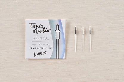 Tom's Studio Lumos Tips - Pack of 3 | Flywheel | Stationery | Tasmania