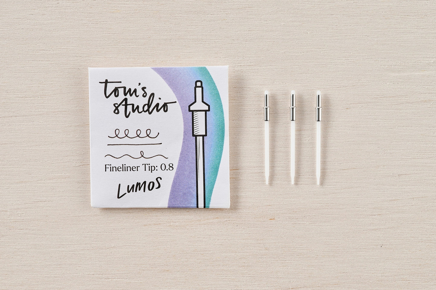 Tom's Studio Lumos Tips - Pack of 3 | Flywheel | Stationery | Tasmania