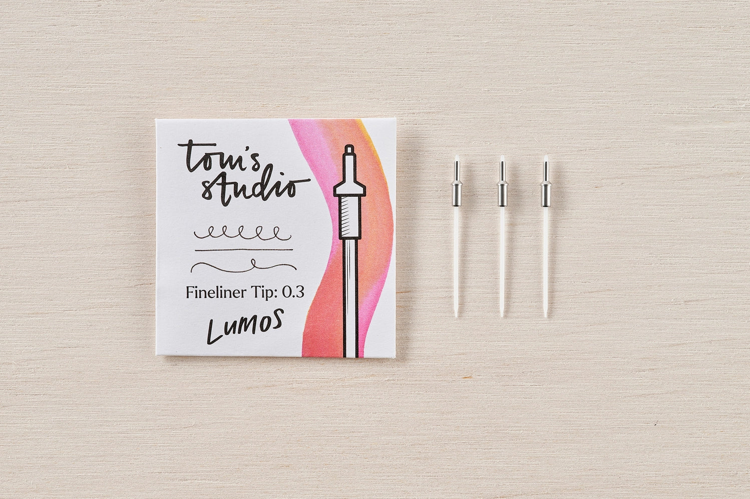 Tom's Studio Lumos Tips - Pack of 3 | Flywheel | Stationery | Tasmania