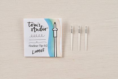 Tom's Studio Lumos Tips - Pack of 3 | Flywheel | Stationery | Tasmania