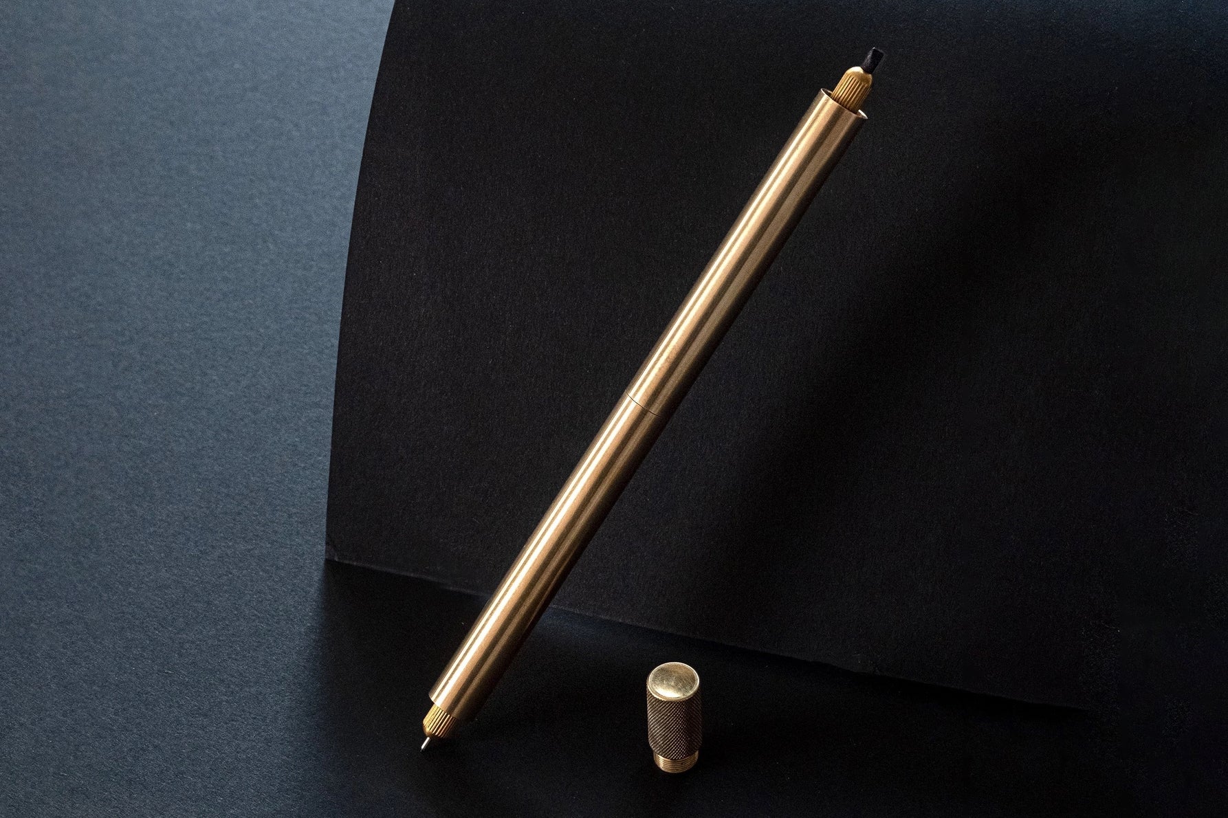 Tom's Studio Lumos Brass - Duo Tip | Flywheel | Stationery | Tasmania