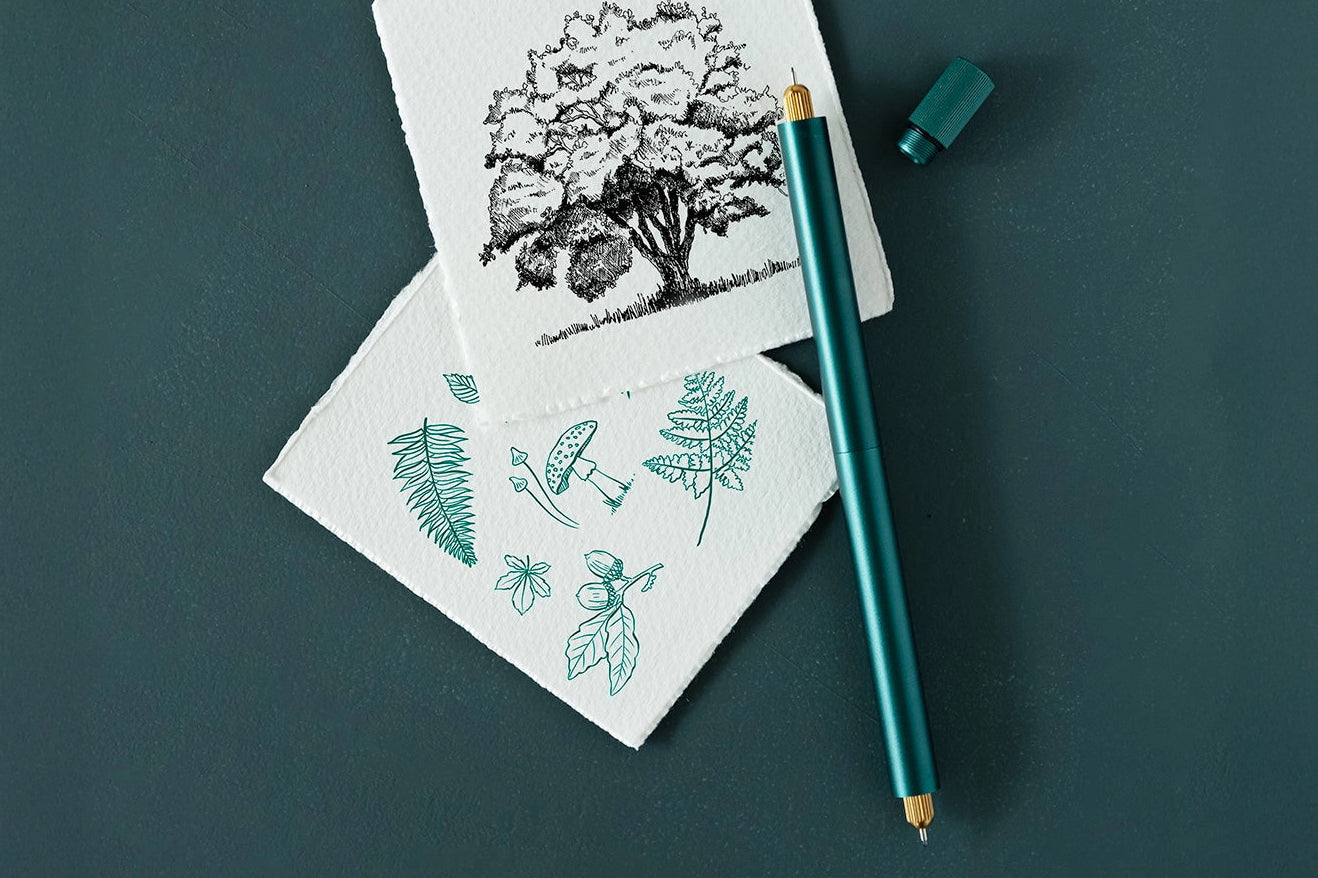 Tom's Studio Lumos Pro - Ivy / Duo Tip | Flywheel | Stationery | Tasmania