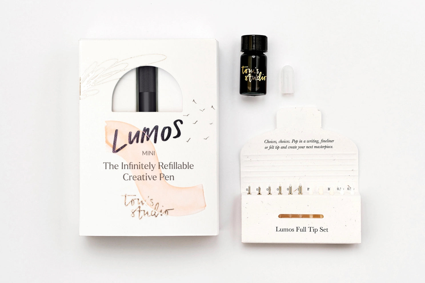 Tom's Studio Lumos Mini - Matte Black | Flywheel | Stationery | Tasmania
