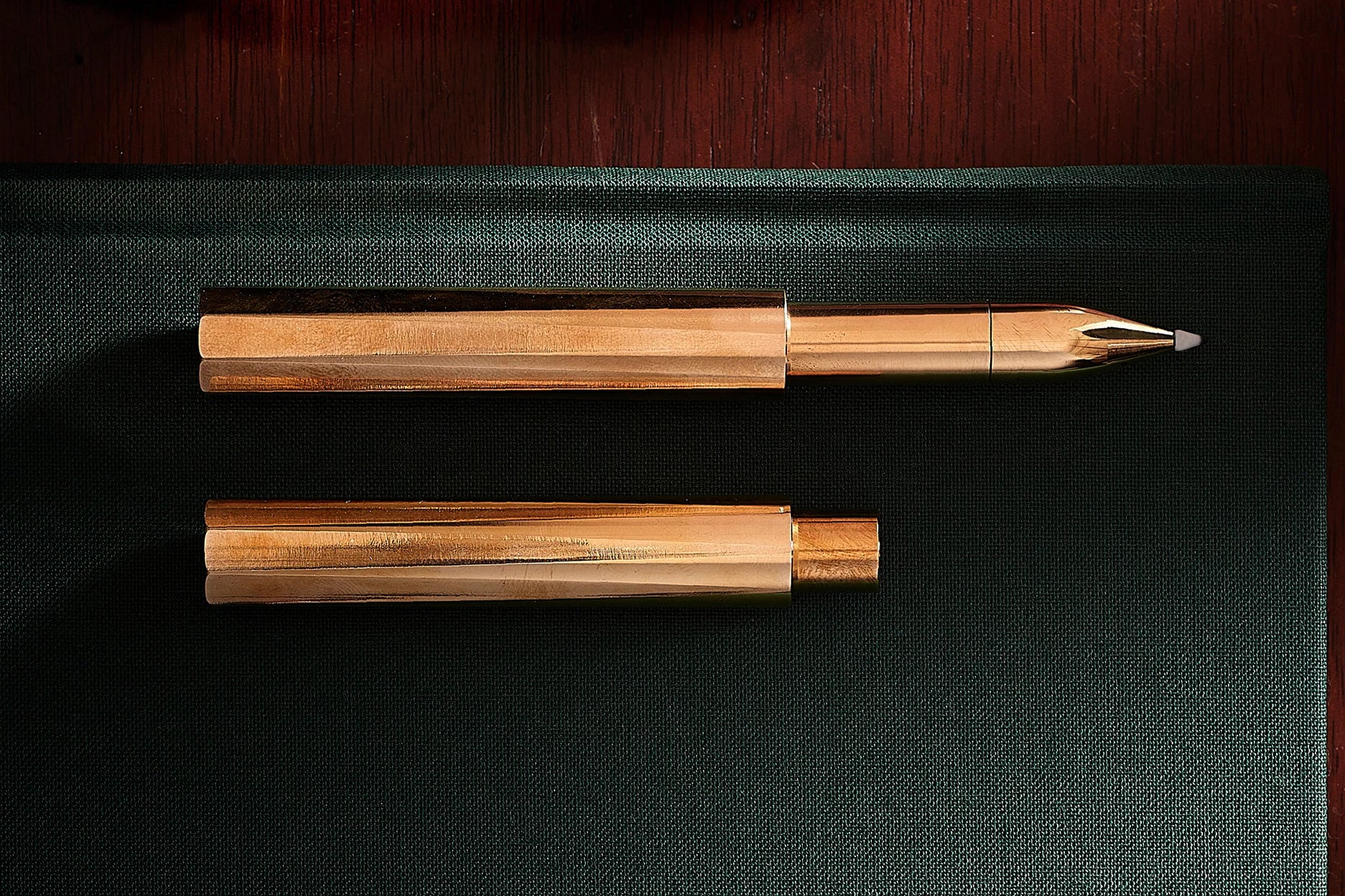 Tom's Studio The Wren - Brass | Flywheel | Stationery | Tasmania