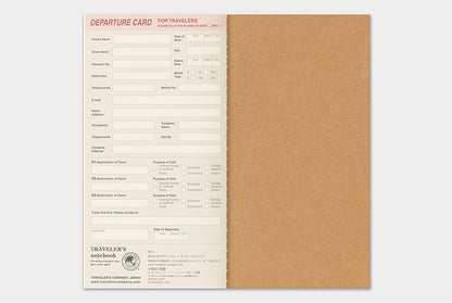 Traveler's Company 2027 Monthly Diary Refill - Regular Flywheel Stationery Tasmania
