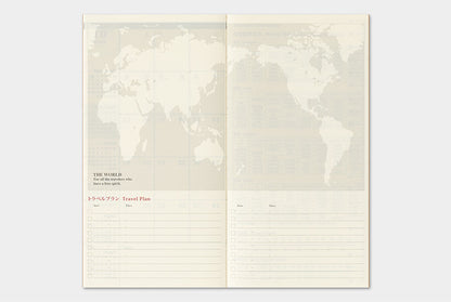 Traveler's Company 2027 Monthly Diary Refill - Regular Flywheel Stationery Tasmania