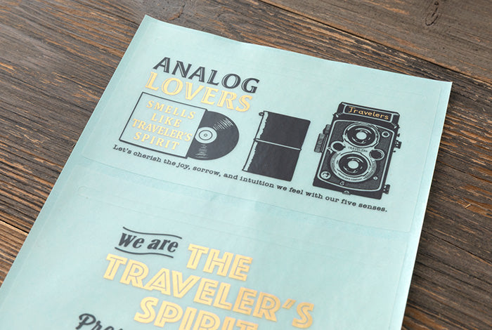 Traveler's Company 2026 Diary Customise Sticker Set | Flywheel | Stationery | Tasmania