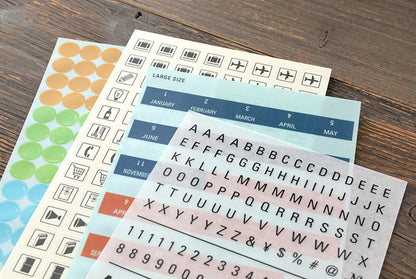 Traveler's Company 2026 Diary Customise Sticker Set | Flywheel | Stationery | Tasmania