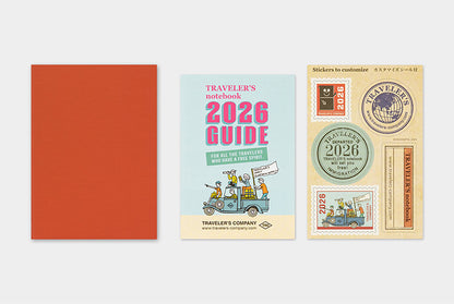 Traveler's Company 2026 Diary Insert - Passport Monthly | Flywheel | Stationery | Tasmania