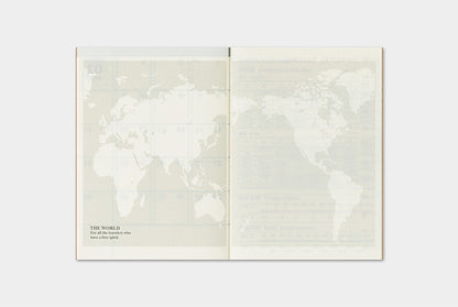Traveler's Company 2026 Diary Insert - Passport Monthly | Flywheel | Stationery | Tasmania