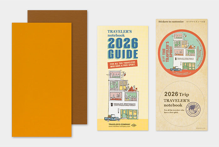 Traveler's Company 2026 Diary Insert - Regular Weekly Vertical | Flywheel | Stationery | Tasmania