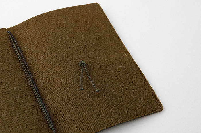 Traveler's Company Leather Notebook - Passport - Olive | Flywheel | Stationery | Tasmania