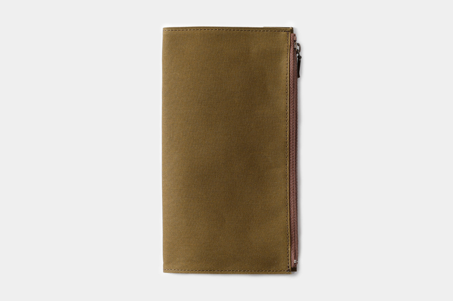 Traveler's Factory Regular Cotton Zipper Case - Olive | Flywheel | Stationery | Tasmania