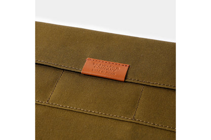 Traveler's Factory Regular Cotton Zipper Case - Olive | Flywheel | Stationery | Tasmania