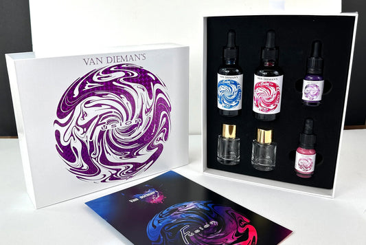 Van Dieman's Ink Fusion Ink Mixing Kit - Purple | Flywheel | Stationery | Tasmania