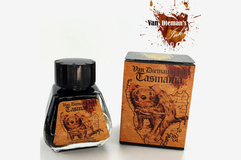 Van Dieman's Ink Fountain Pen Ink - Leatherwood Honey Amber