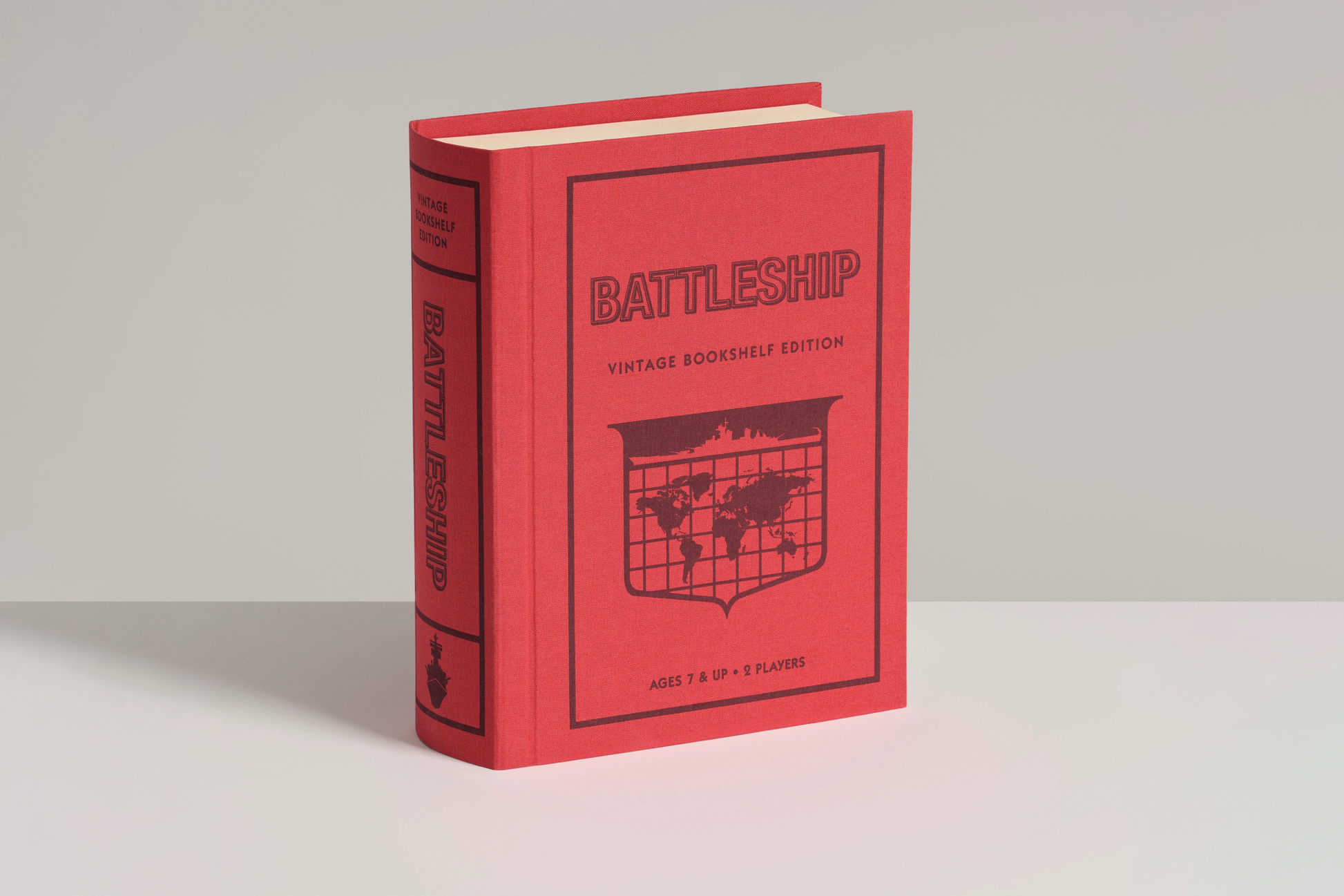 WS Game Company Vintage Bookshelf Edition - Battleship | Flywheel | Stationery | Tasmania