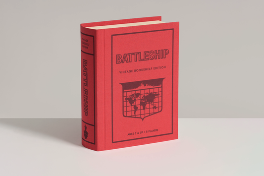 WS Game Company Vintage Bookshelf Edition - Battleship | Flywheel | Stationery | Tasmania