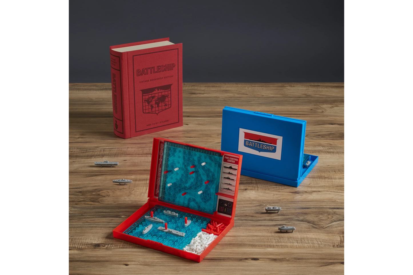 WS Game Company Vintage Bookshelf Edition - Battleship | Flywheel | Stationery | Tasmania