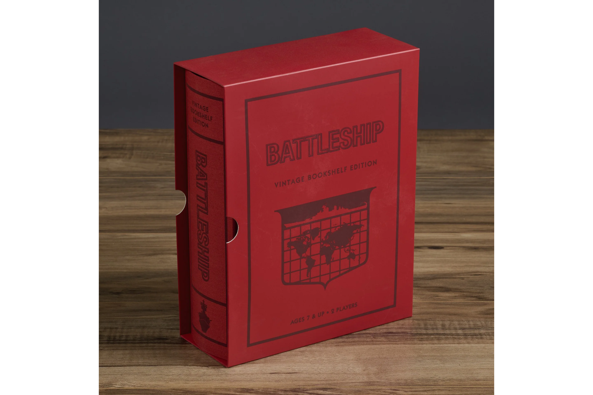 WS Game Company Vintage Bookshelf Edition - Battleship | Flywheel | Stationery | Tasmania