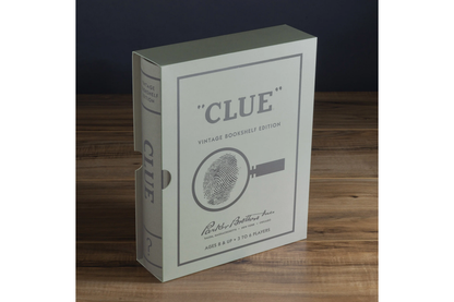 WS Game Company Vintage Bookshelf Edition - Clue | Flywheel | Stationery | Tasmania