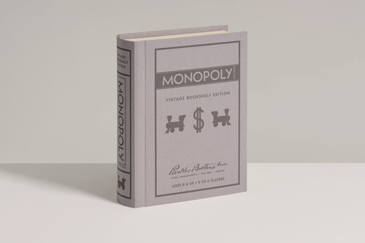 WS Game Company Vintage Bookshelf Edition - Monopoly | Flywheel | Stationery | Tasmania