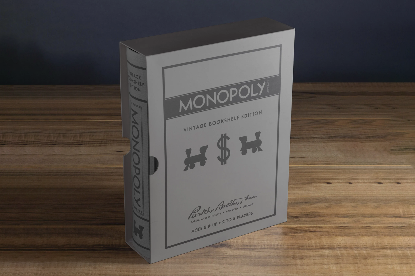 WS Game Company Vintage Bookshelf Edition - Monopoly | Flywheel | Stationery | Tasmania