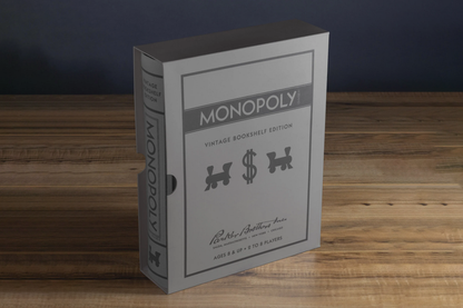 WS Game Company Vintage Bookshelf Edition - Monopoly | Flywheel | Stationery | Tasmania