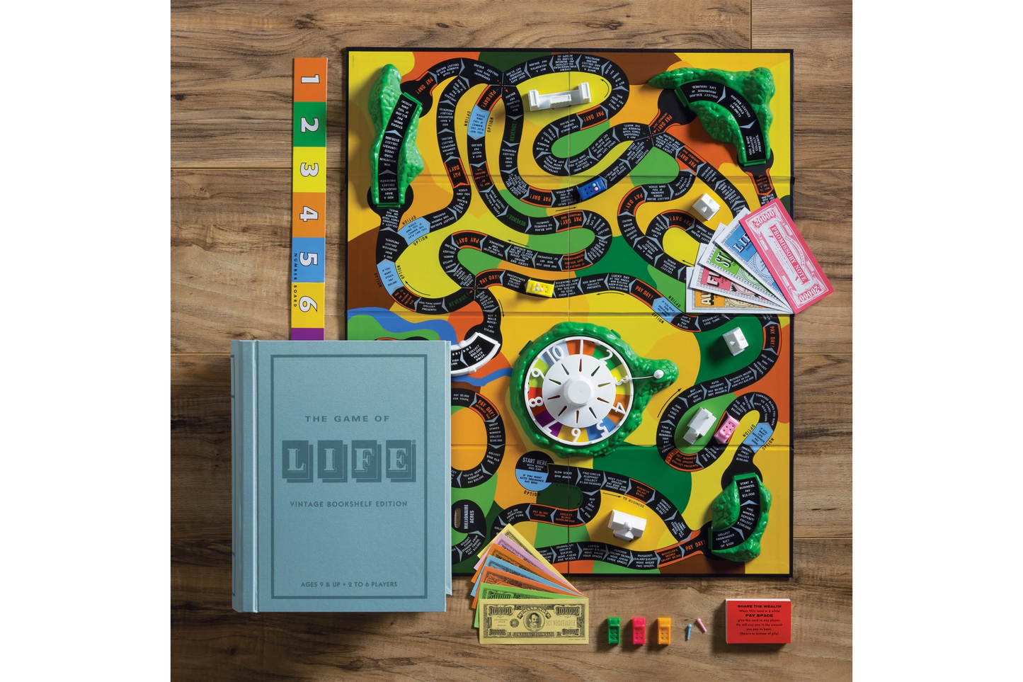 WS Game Company Vintage Bookshelf Edition - The Game of Life | Flywheel | Stationery | Tasmania